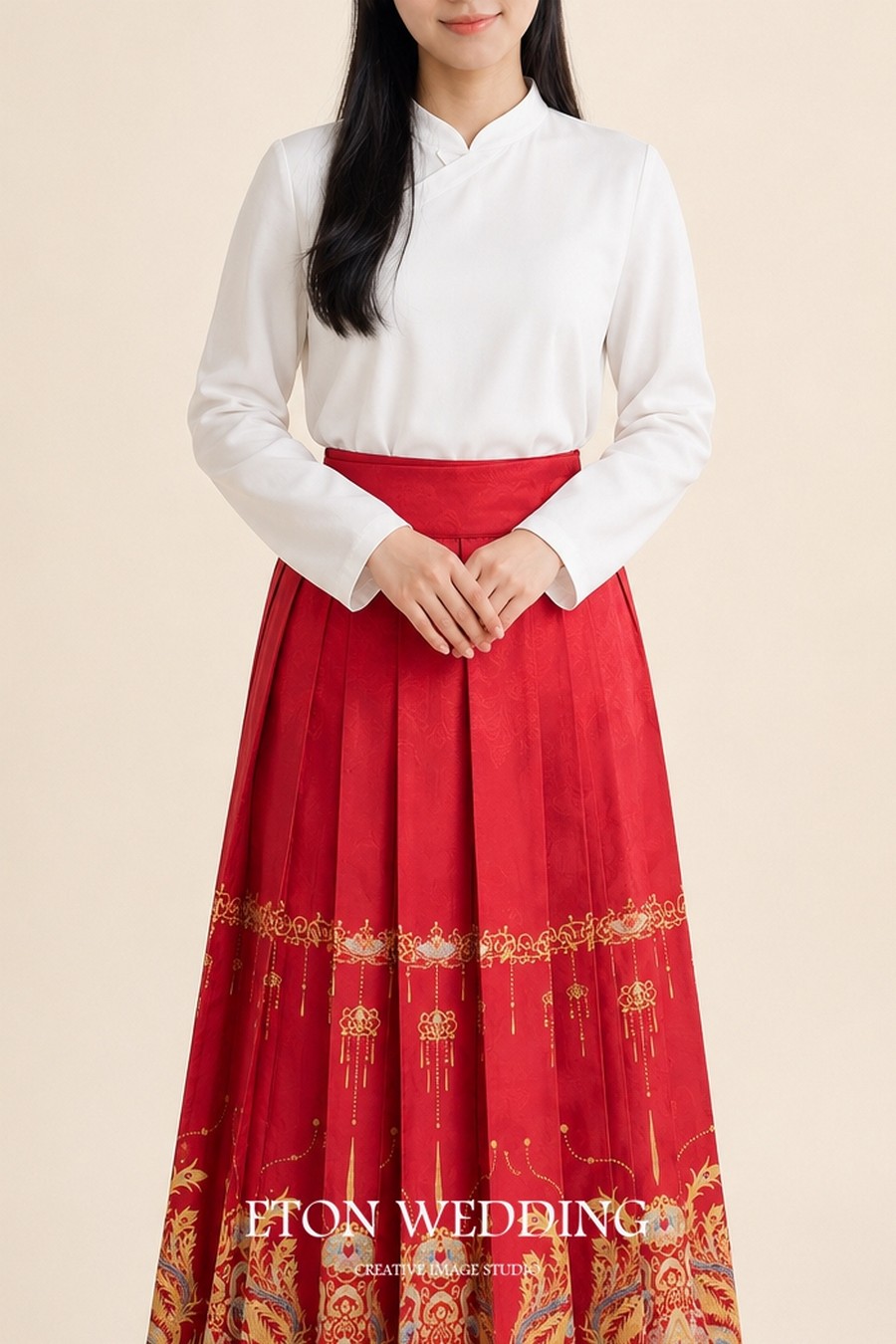 馬面裙,馬面裙推薦,中式裙,馬面服,馬面服婚紗